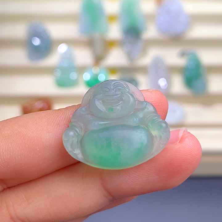 定制翡翠未镶嵌佛公