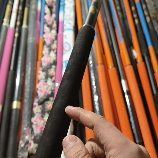 黑金六代抄网杆2.1米