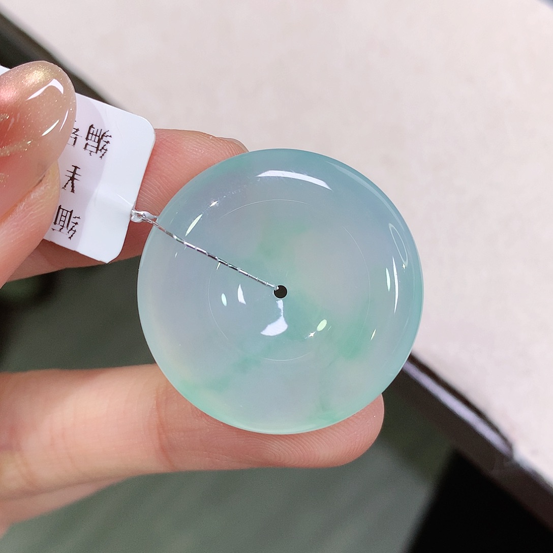 翡翠未镶嵌颈饰28-6