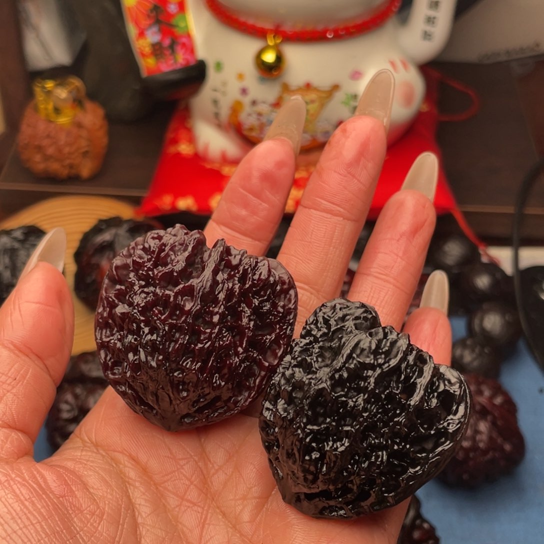 吊坠文玩核桃信*凹底南疆