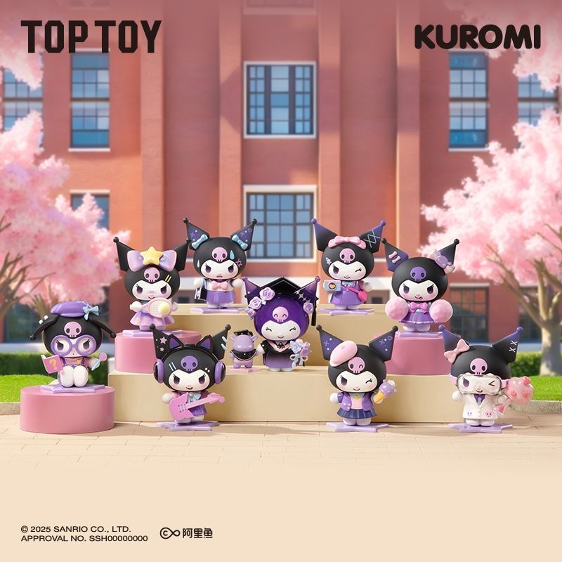 TOPTOY库洛米校园日记系列手办盲盒（代拆）