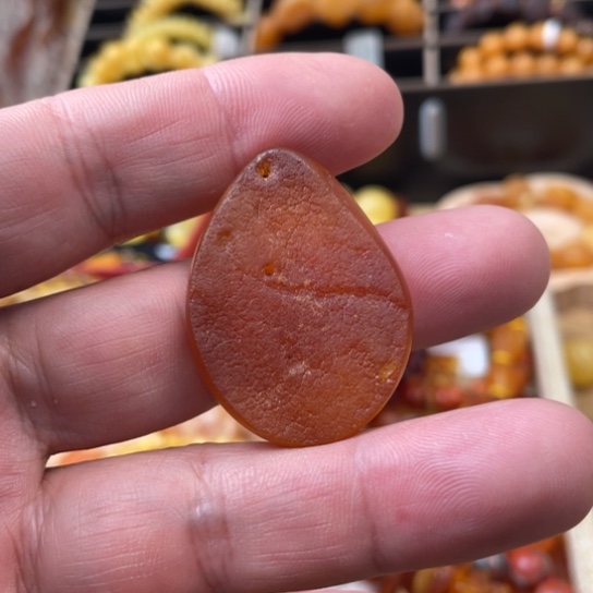 手链琥珀未镶嵌吊坠