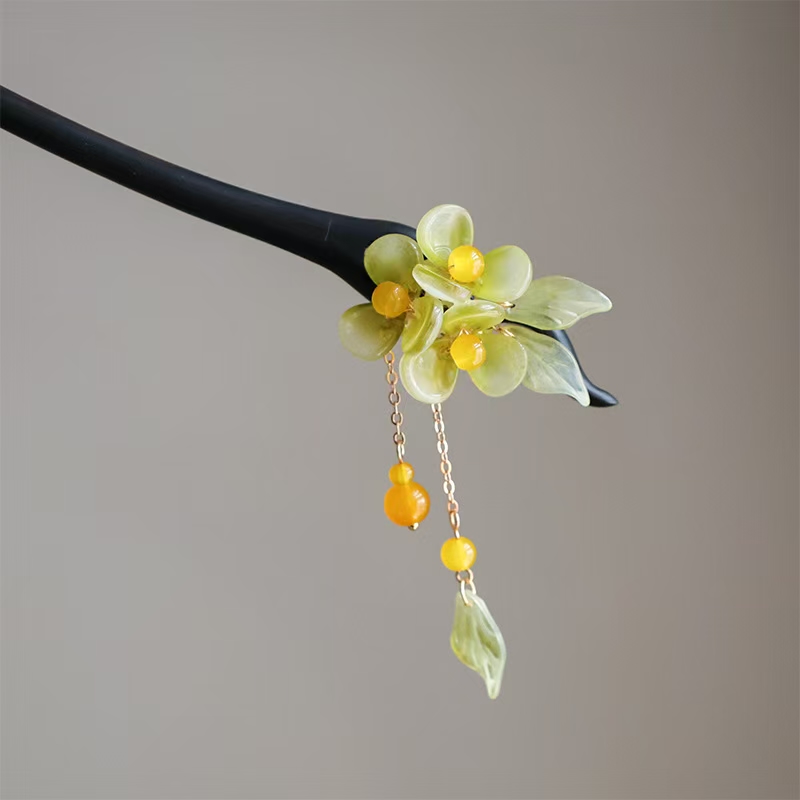 【浮生】简约百搭手工清新甘露发簪