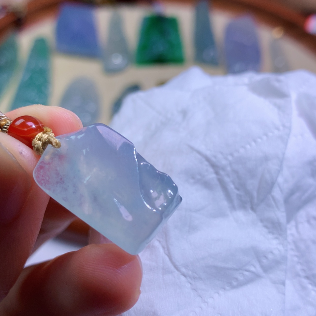 【闪购商品】翡翠未镶嵌吊坠(不含链)