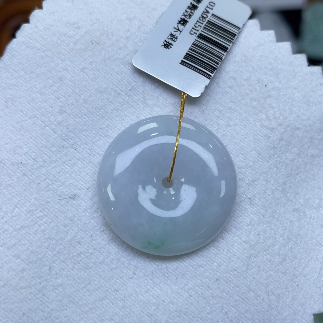 颈饰未镶嵌翡翠平安