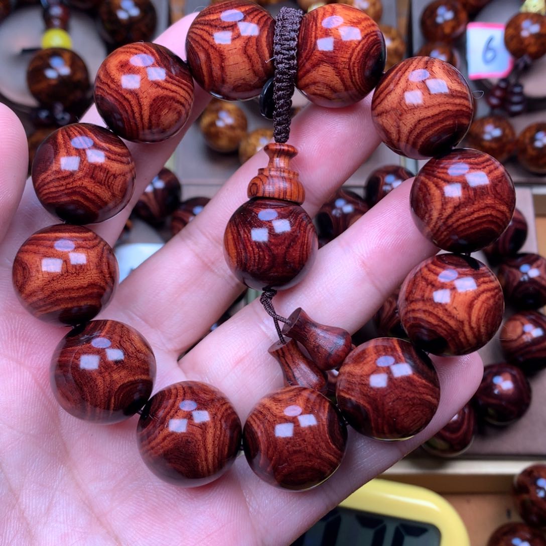 黄花梨/降香黄檀黄花梨手串2.0