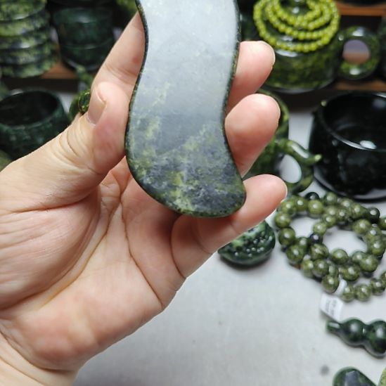 未镶嵌蛇纹石玉板板