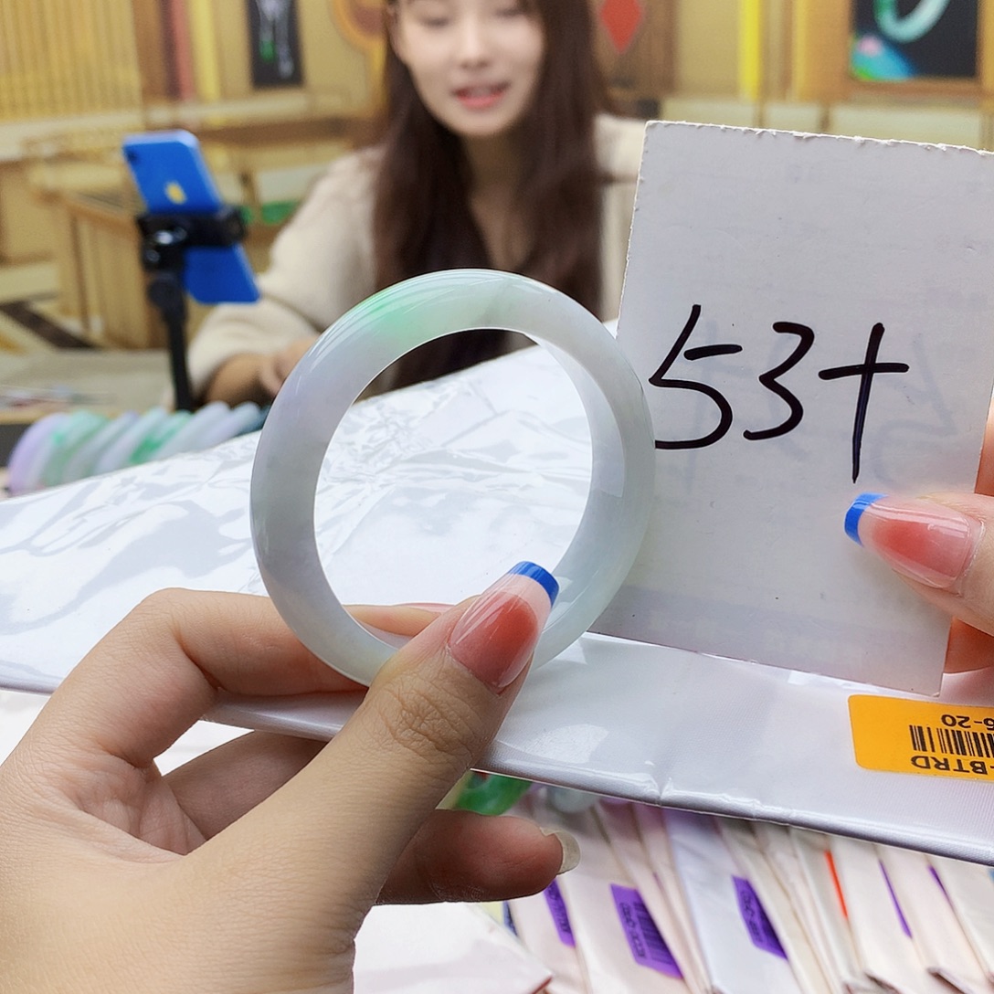 翡翠未镶嵌手镯000000988