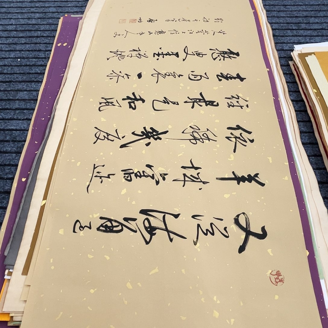 薛***爷带灯款客厅书房设计风格