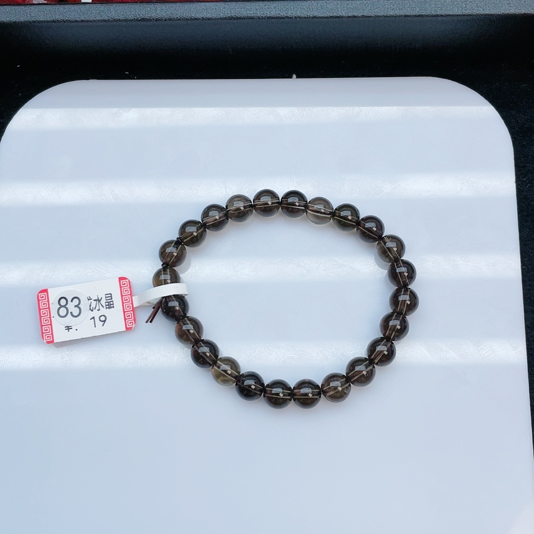 水晶手串未镶嵌茶晶