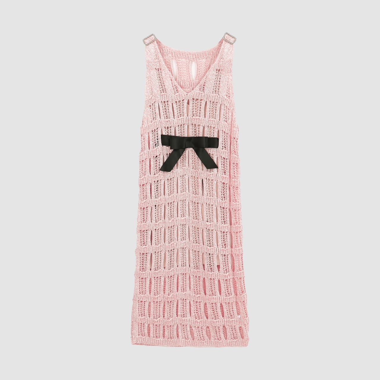 喜发发studio 法式沙滩钩织连衣裙 1213