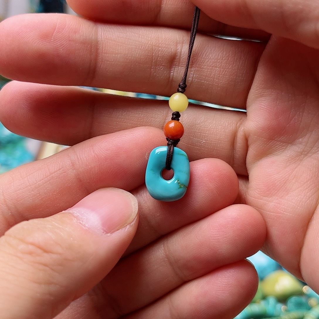 绿松石珠宝奇石未镶嵌