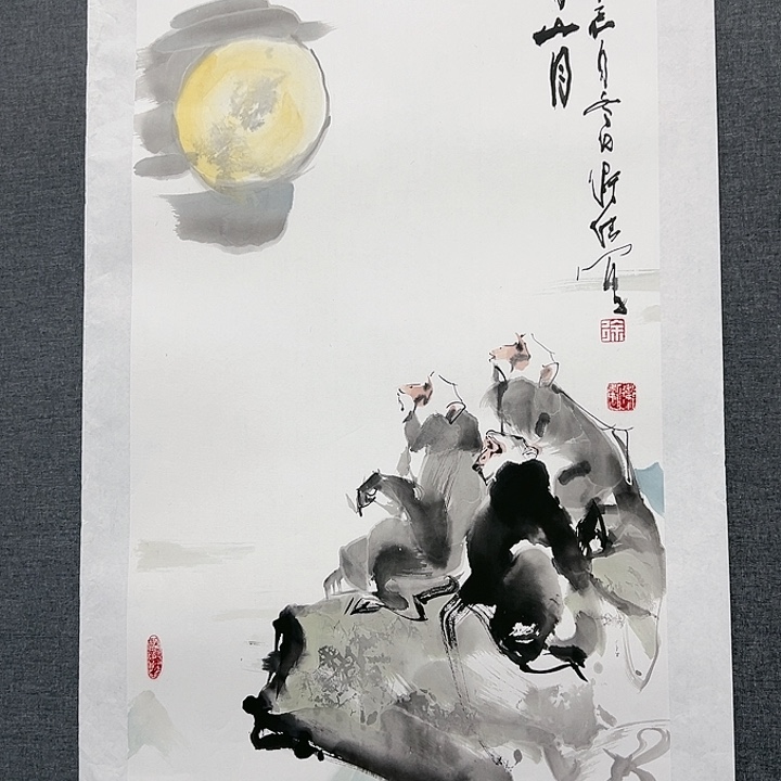 国画书画作品多次