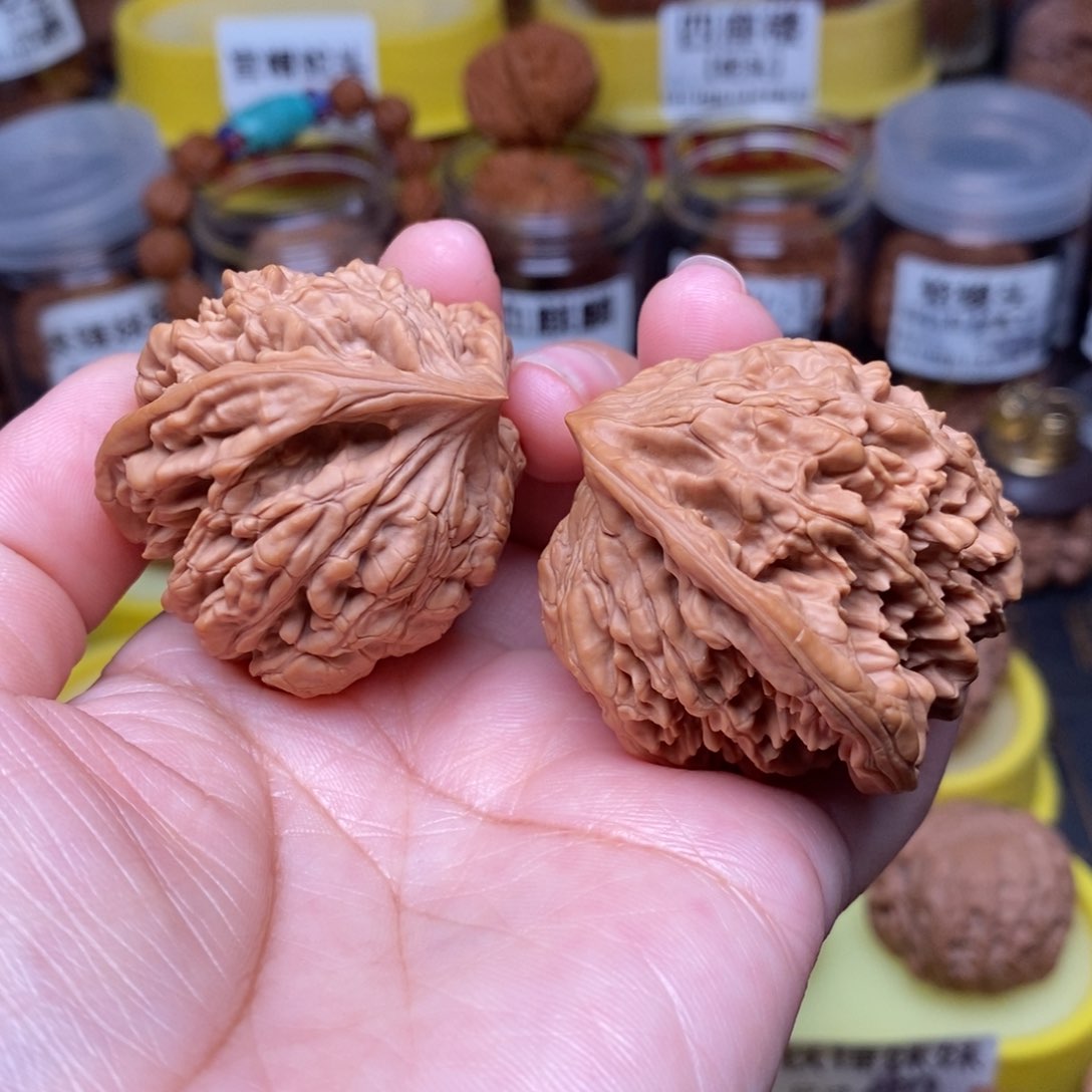 核桃把件官帽蛇头43尺寸