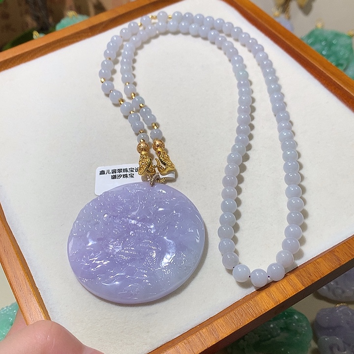 翡翠未镶嵌颈饰翡翠吊坠