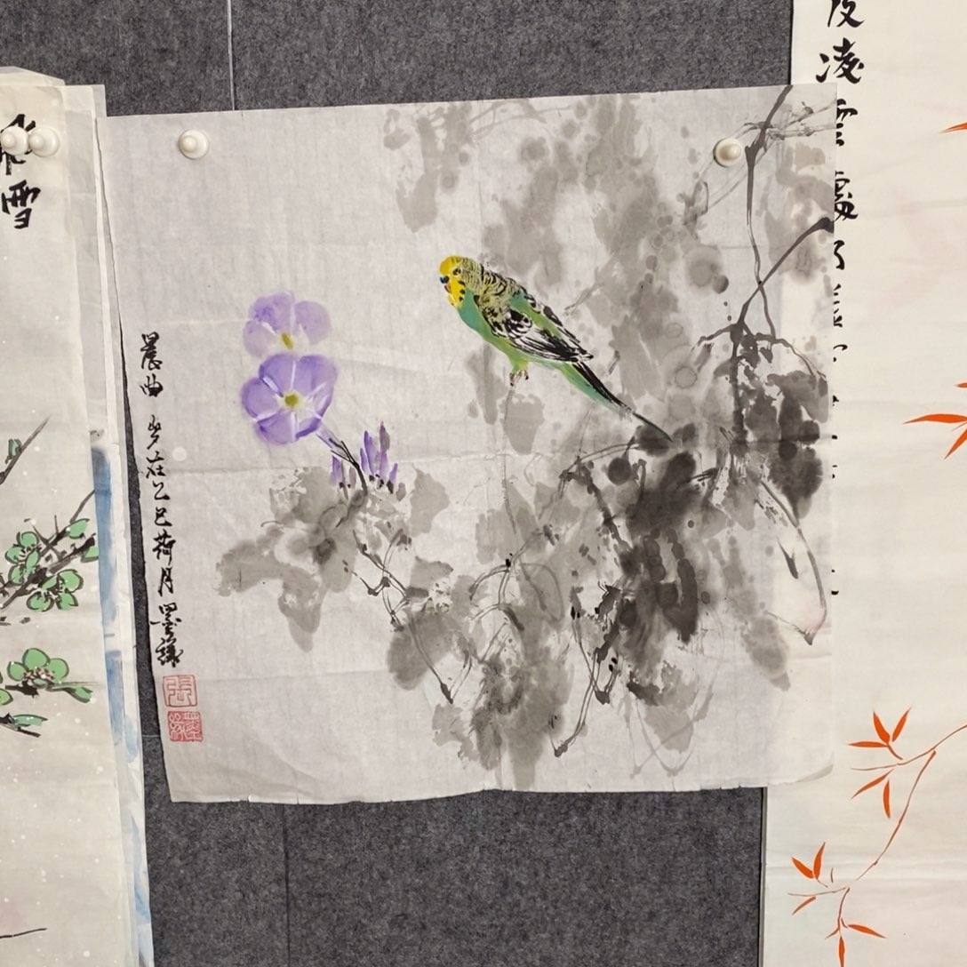 国画手写手绘国画作品51