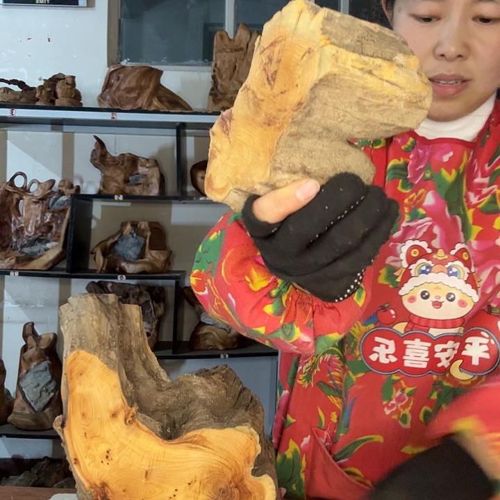 小***v木太行崖柏之摆件b摆件