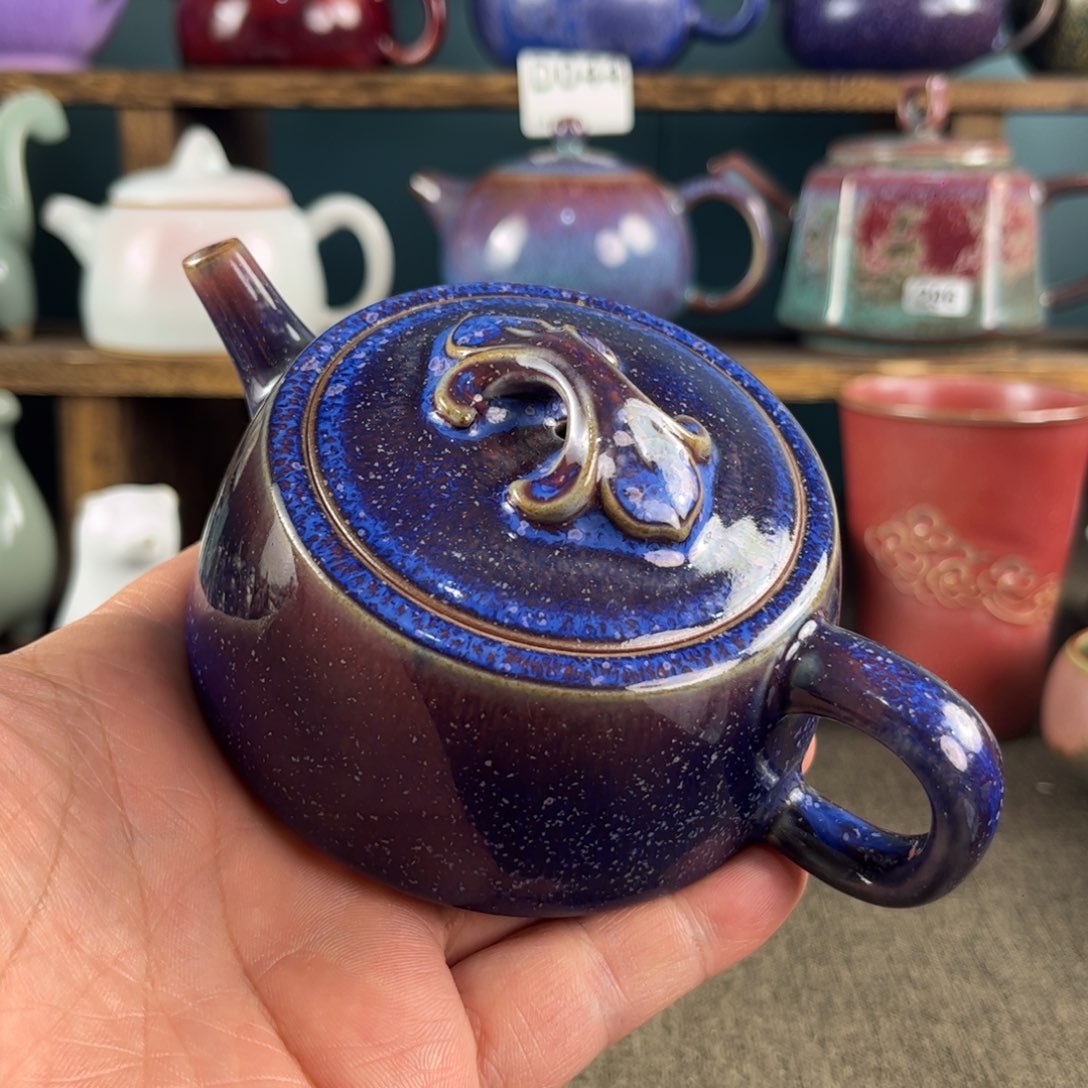 壶神垕钧瓷原矿釉发色47