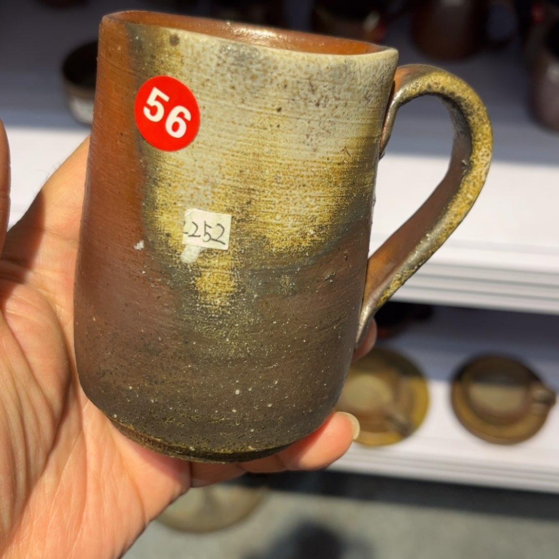 柴岗守备前茶杯茶宠茶盘