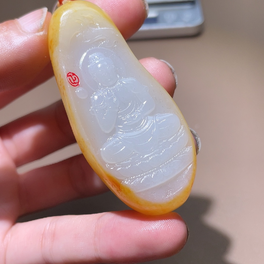 和田玉颈饰未镶嵌Z6