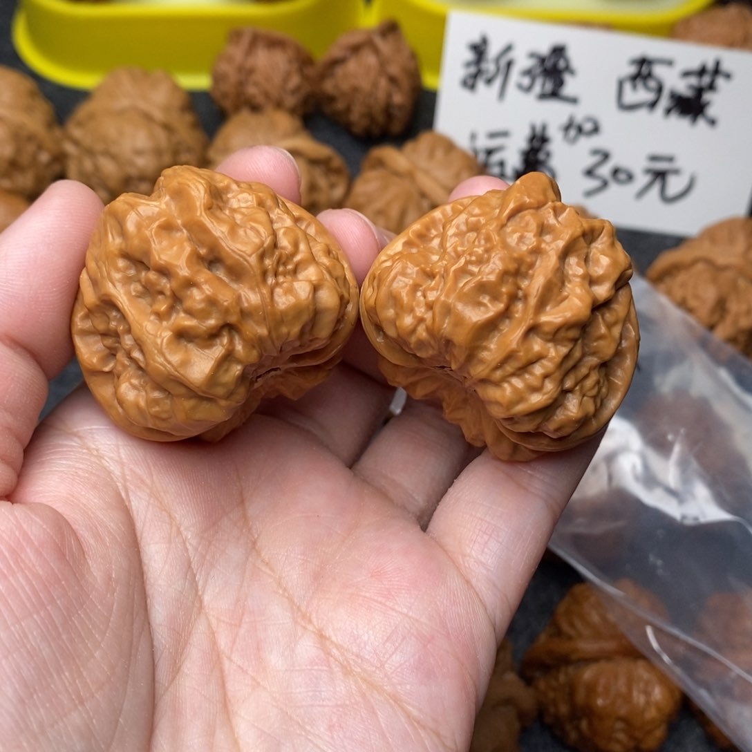 文玩核桃把件看*会蛤蟆39