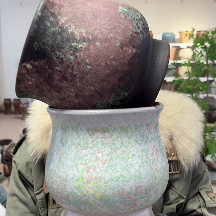 正品高22口19花盆
