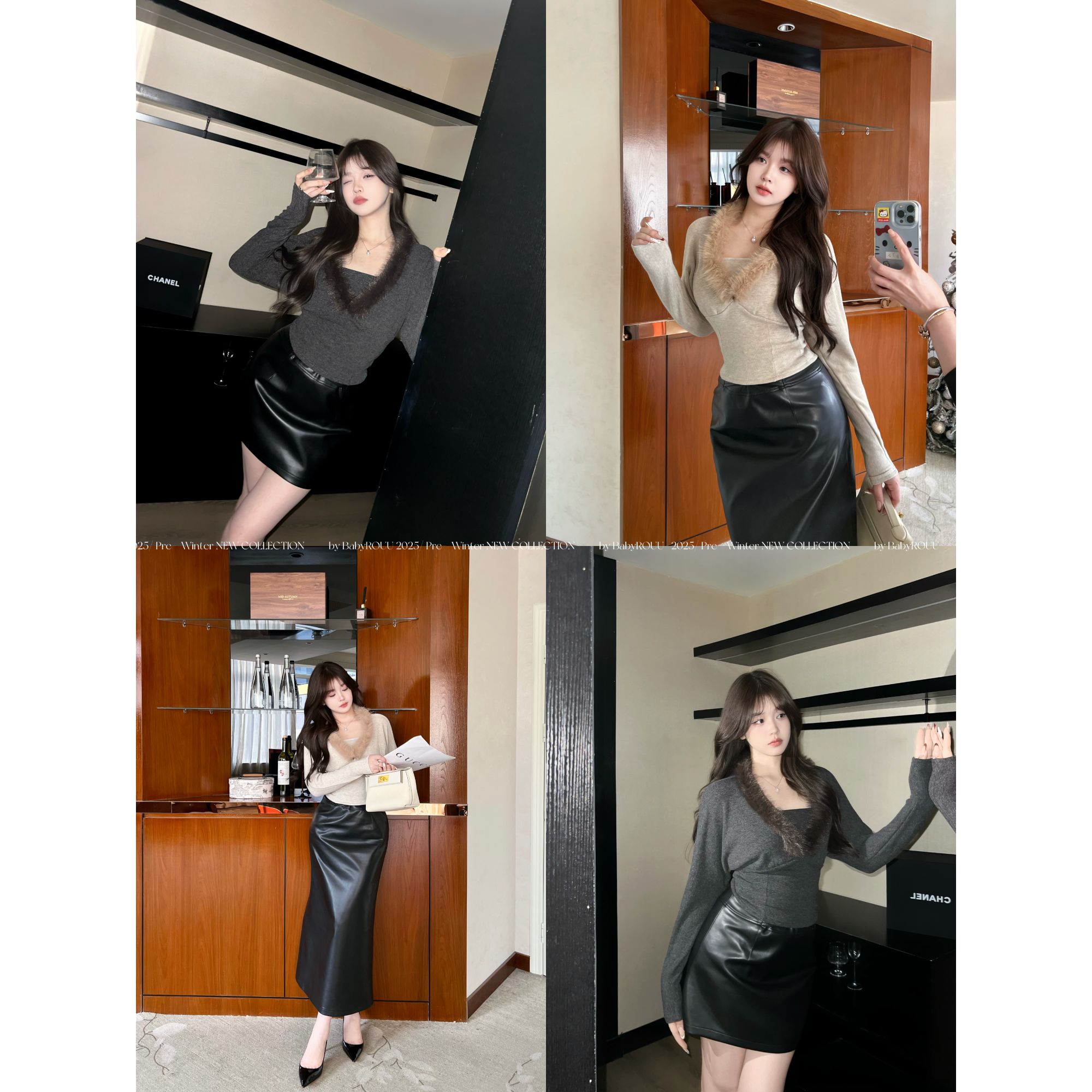 【御姐日常】温与柔 就爱这样随意又时髦~好喜欢慵懒感满满的毛衣