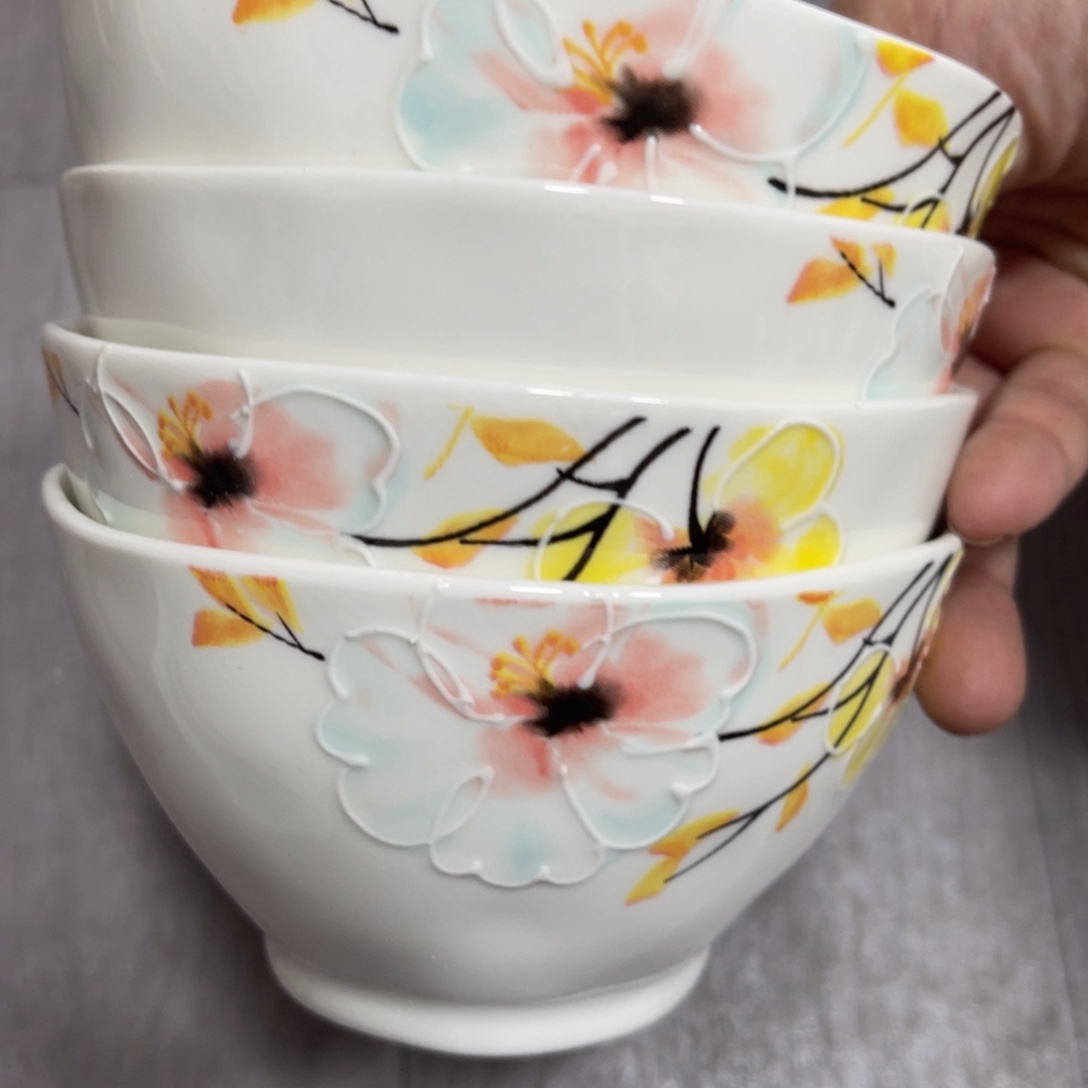 微微瑕陶瓷餐具陶瓷4.5