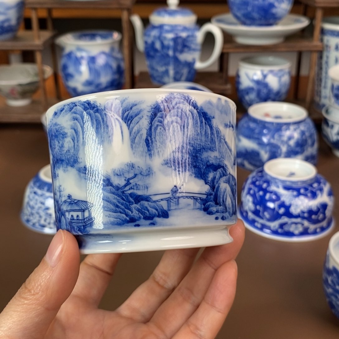 景德镇陶瓷手工手绘