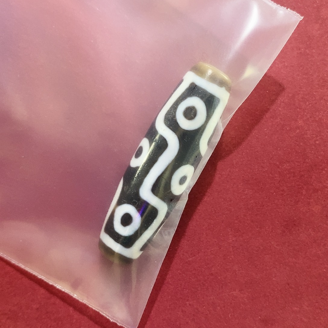 用***师玛瑙/玉髓（覆膜）未镶嵌颈饰行运无覆膜九眼