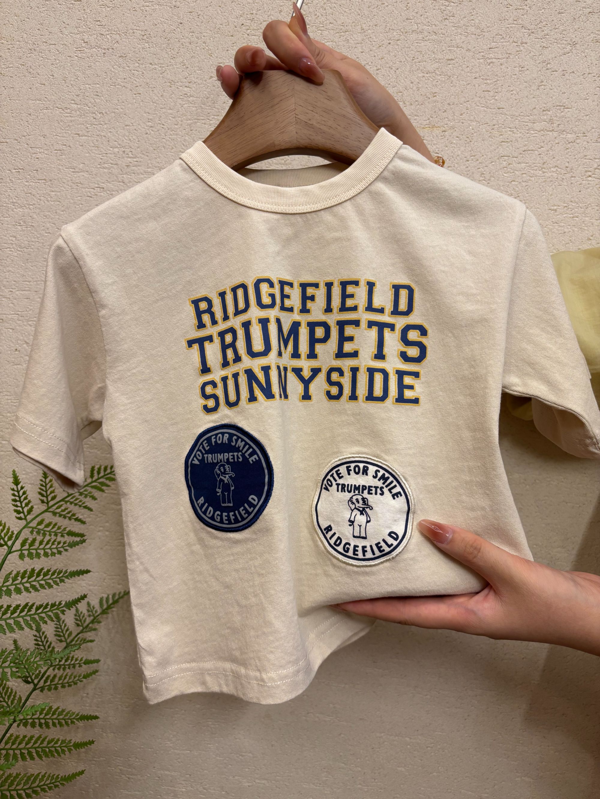 【阳光小象】小童贴布短袖