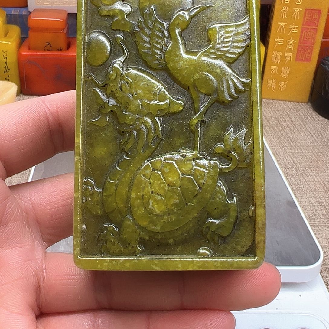 寿山石印石精品印章