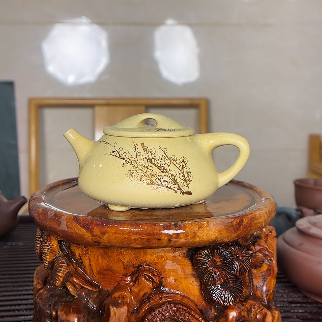 紫砂茶壶韩佳豪老师。300c c