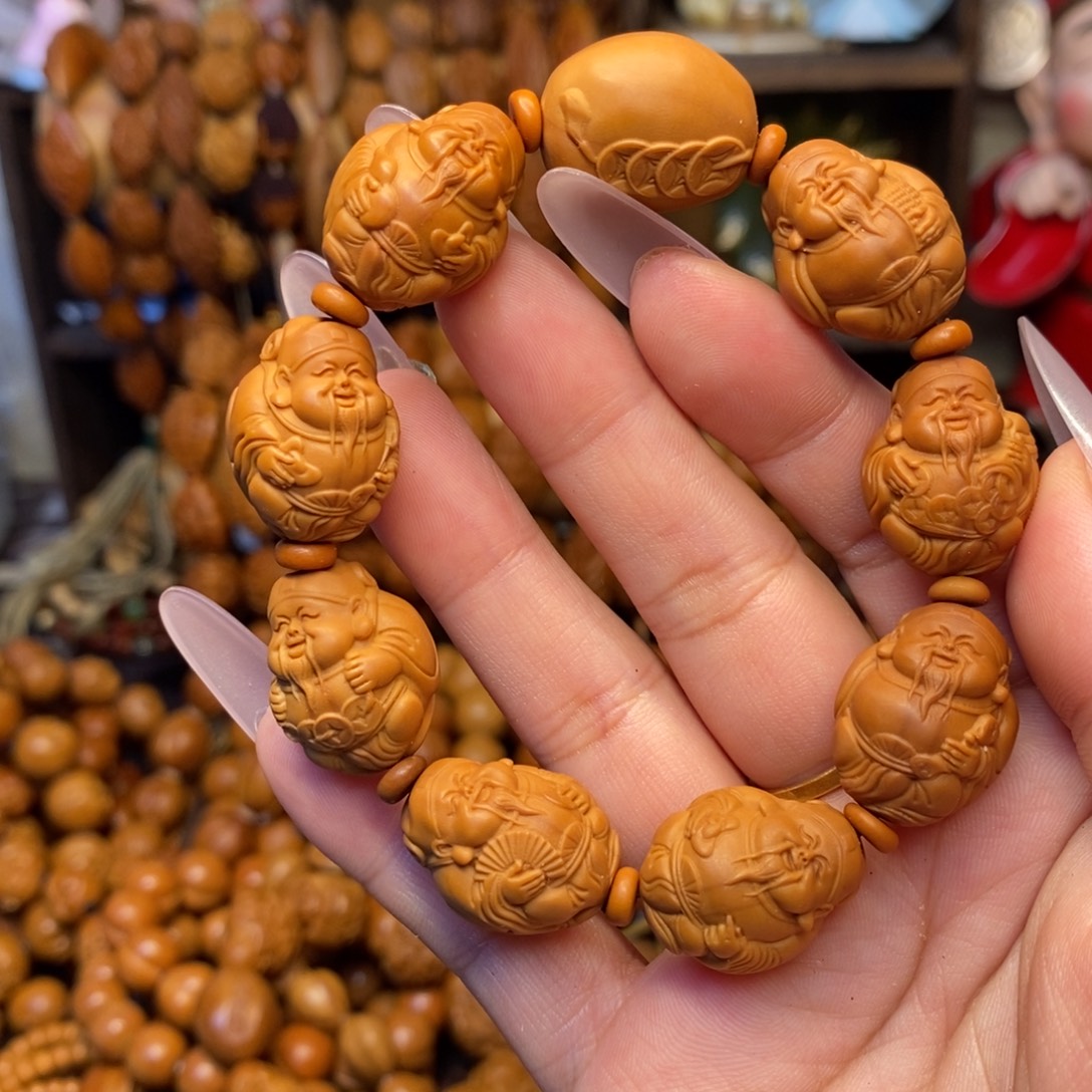 橄榄核手串/手链八方来财