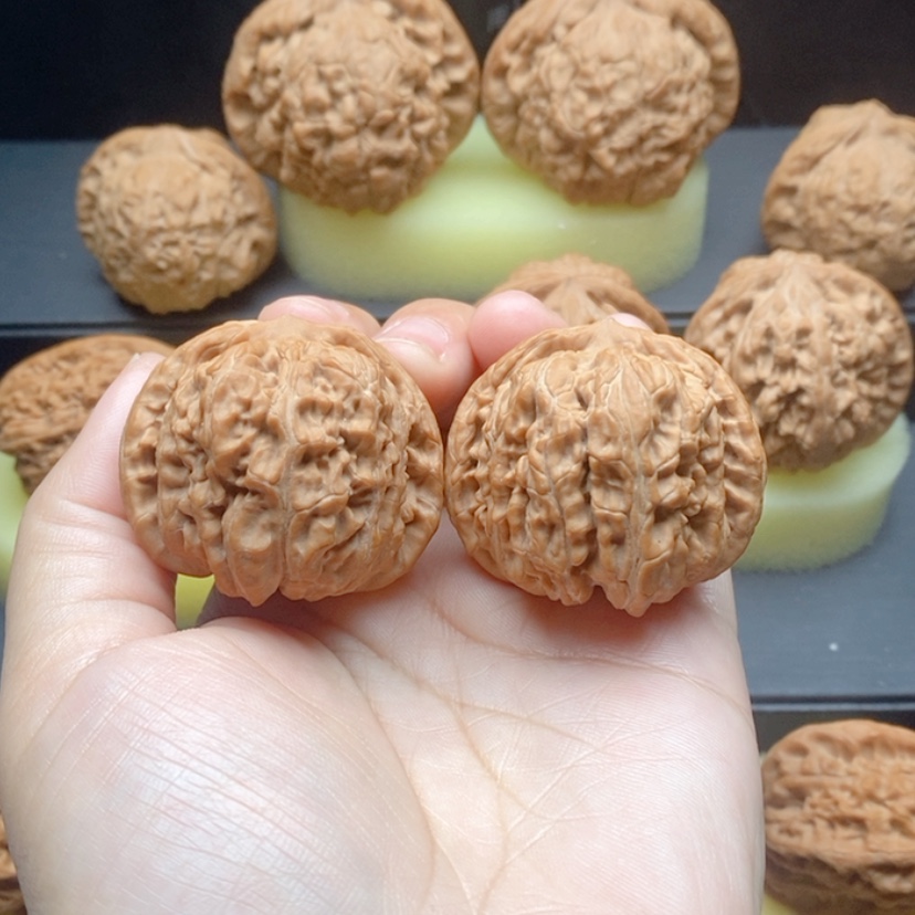 【闪购商品】吊坠文玩核桃42尺四喜楼