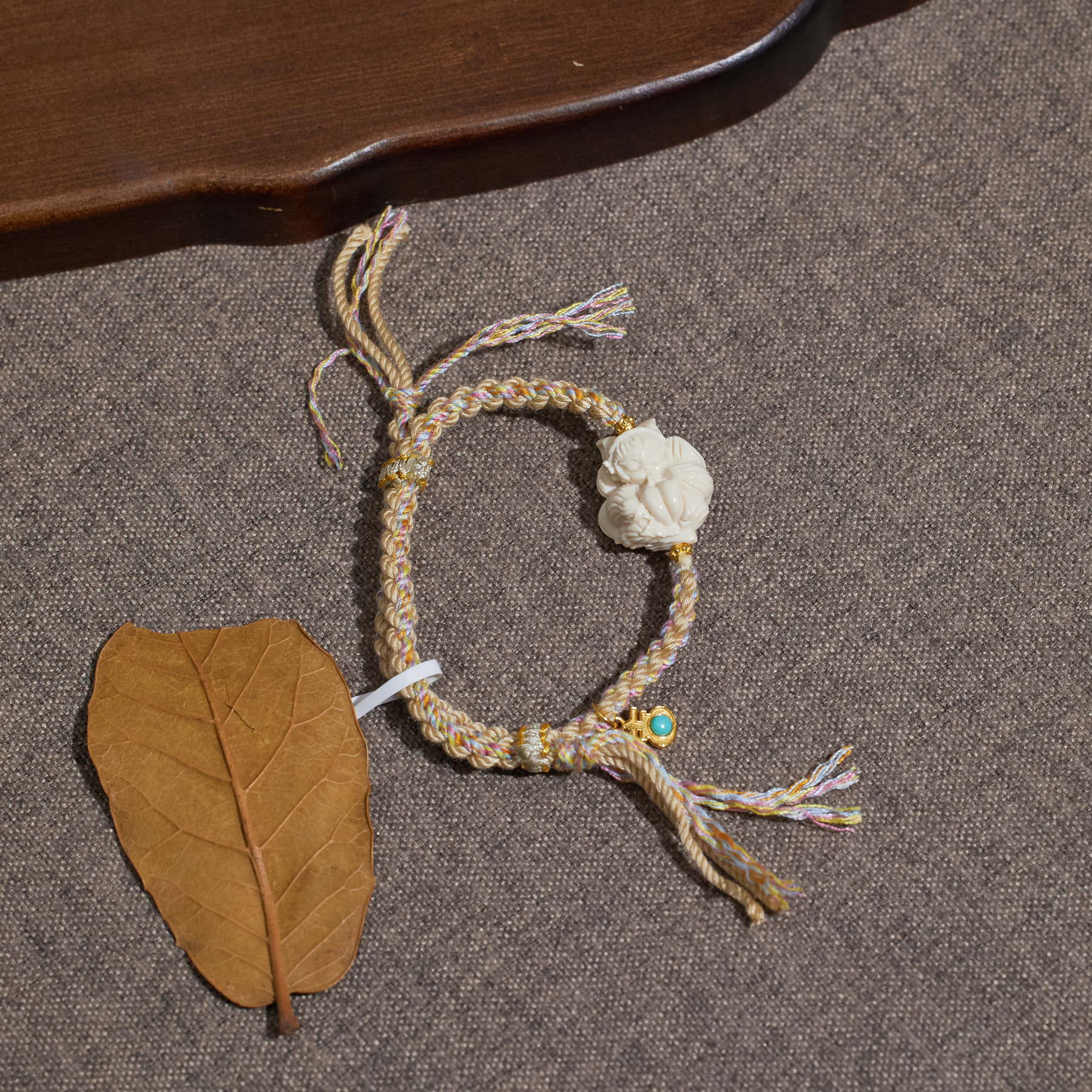 【九华山】九尾狐*猛犸手绳*W9146