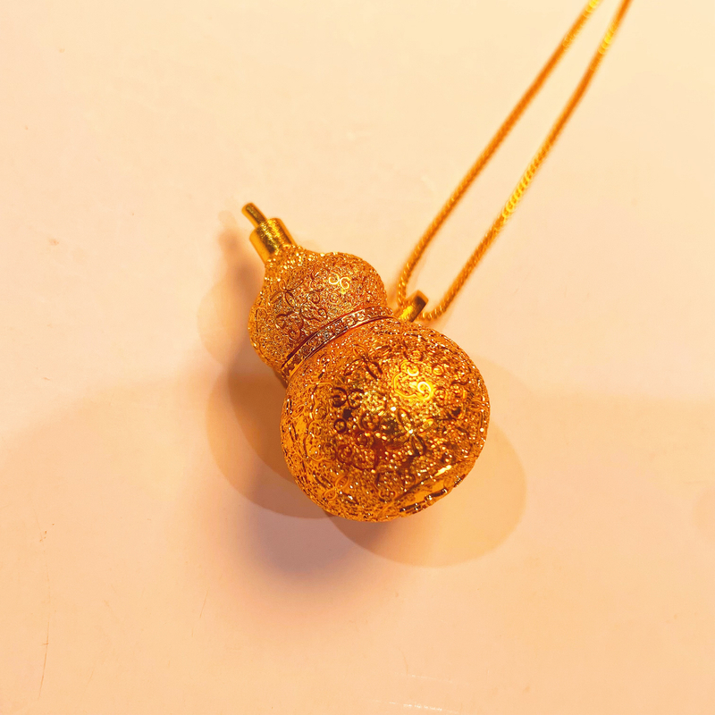 吊坠 JD35E071古法吉言葫芦吊坠多样性发货