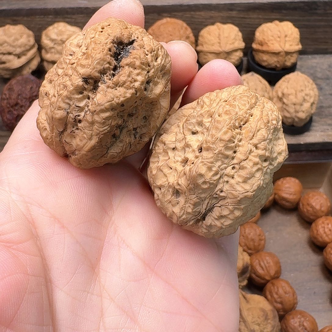 文玩核桃吊坠19蝴蝶蟾41尺寸