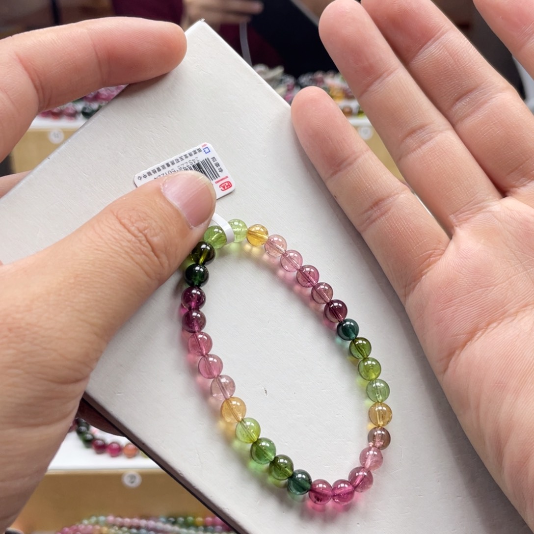 碧玺手串未镶嵌6mm.mmmmmmmmmmm