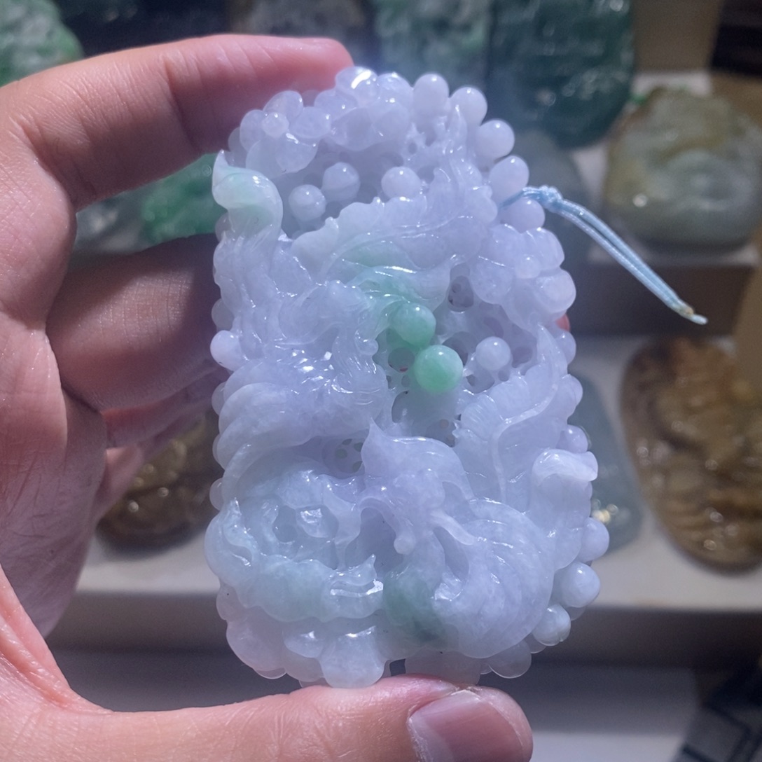 【闪购商品】翡翠颈饰未镶嵌凤凰