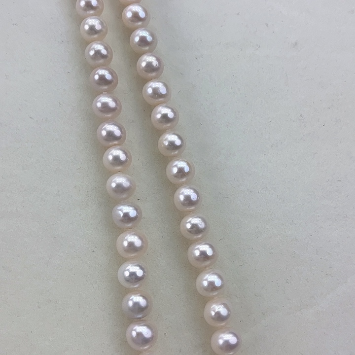 淡水珍珠颈饰银S925镶嵌卡9➕极光炫彩高品