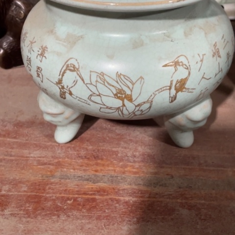 摆件徐**～瓷器制作工艺精湛