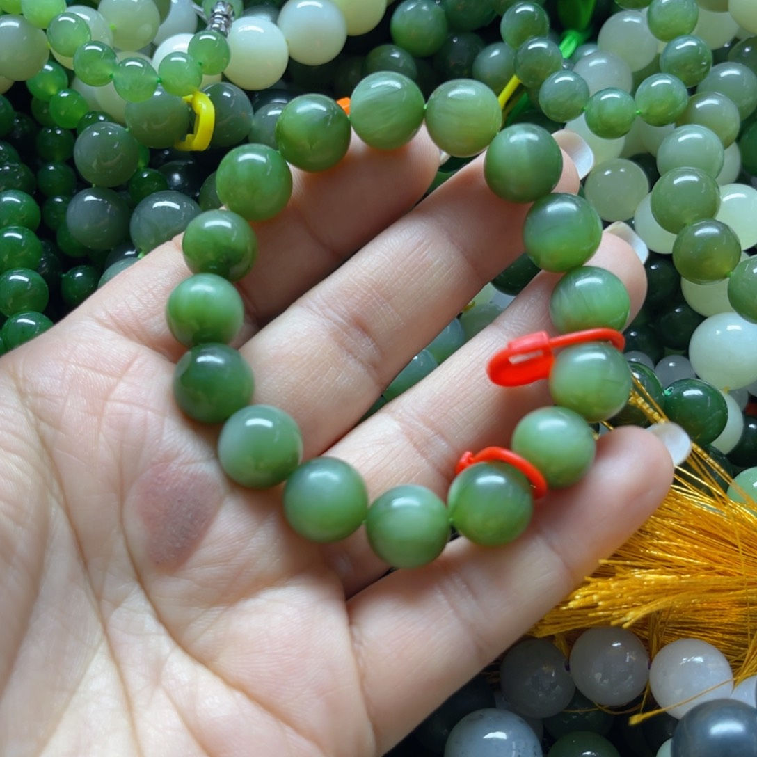 和田玉手链未镶嵌