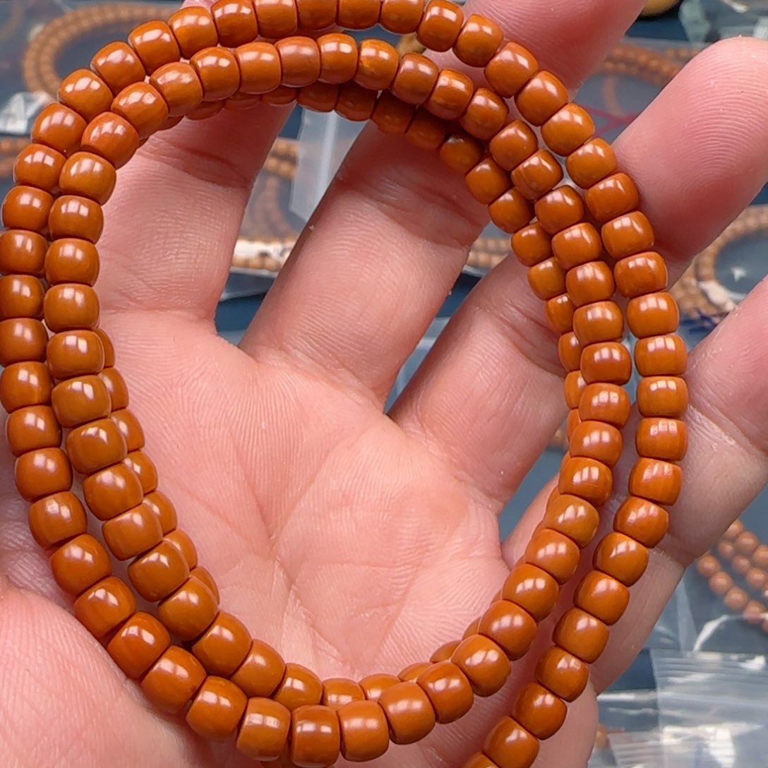 手串橄榄核老挝S+级核尖极限弧尺寸5.7