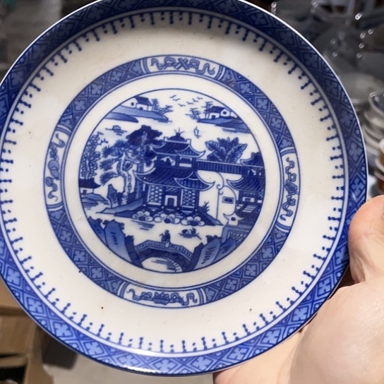 盘6.5寸碟一个陶瓷陶瓷