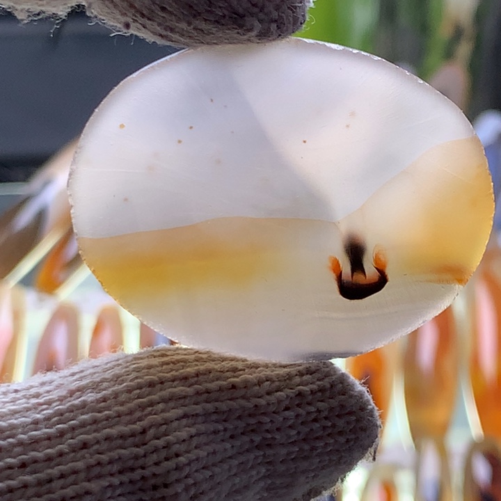 未镶嵌玛瑙/玉髓珠宝半成品154