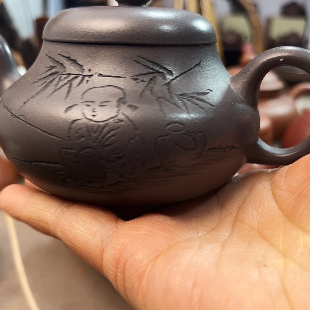 紫砂茶壶全手工制作