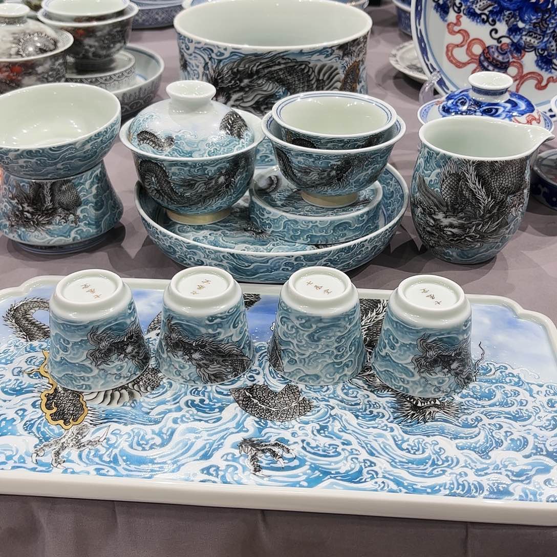 瓷片景德镇瓷器展在