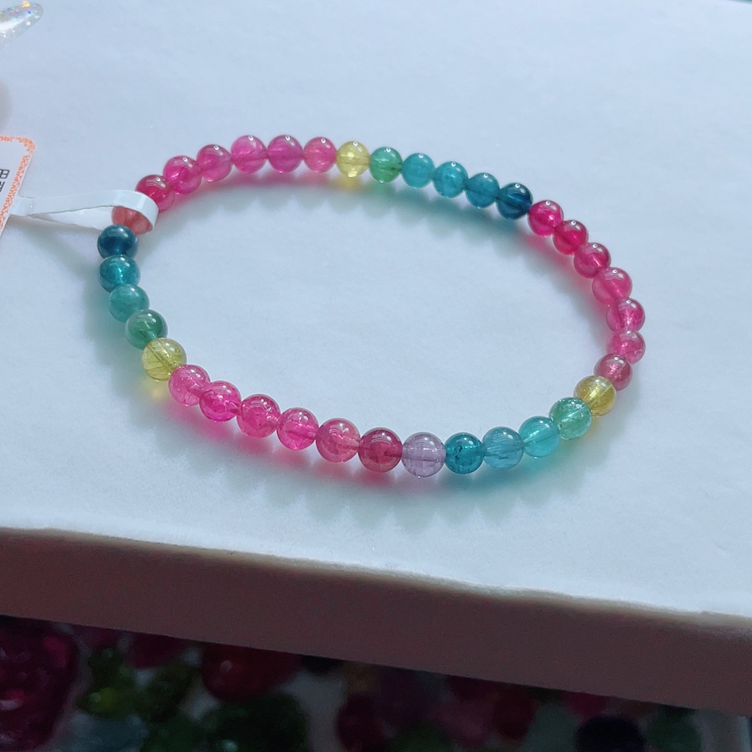 手链未镶嵌碧玺5.2mm左右