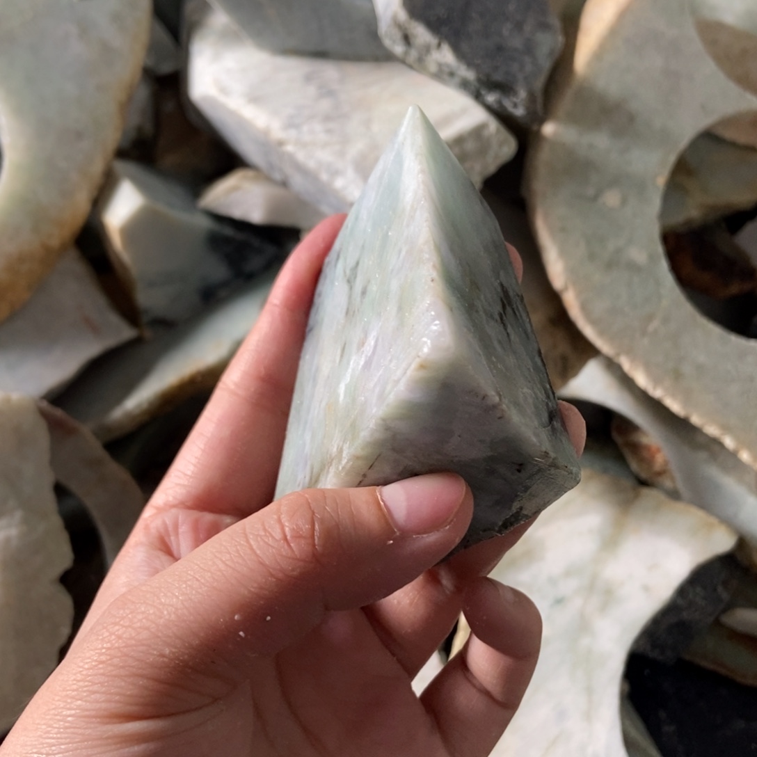 未镶嵌挂件翡翠天然翡翠
